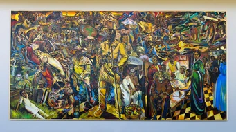 A large painting honors generations of Black people who rose from slavery and helped settle the American West.